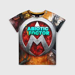 Детская футболка Abiotic Factor монстры