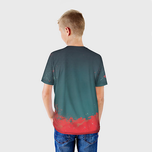 Детская футболка Чумной технодоктор / 3D-принт – фото 4