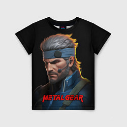 Детская футболка Веном Снейк из игры Metal gear