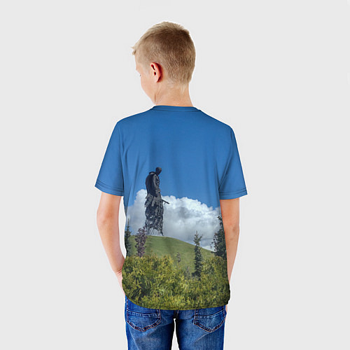 Детская футболка Ржев Мемориал Советскому Солдату / 3D-принт – фото 4