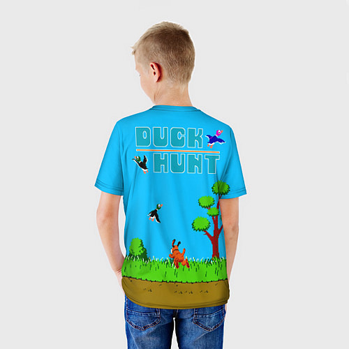 Детская футболка Duck hunt dog / 3D-принт – фото 4