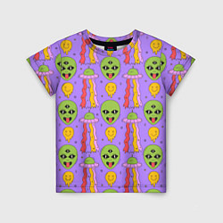 Детская футболка Психоделическое нло