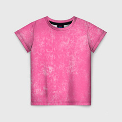 Детская футболка Pink bleached splashes