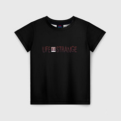 Футболка детская Life is strange logo, цвет: 3D-принт