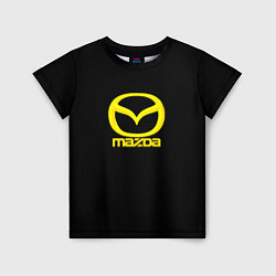 Детская футболка Mazda yellow