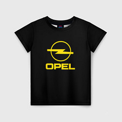 Детская футболка Opel yellow