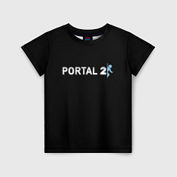 Детская футболка Portal 2 logo