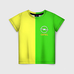 Детская футболка Opel текстура