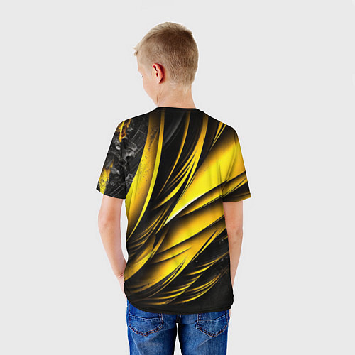 Детская футболка Пикачу на красном мотоцикле / 3D-принт – фото 4