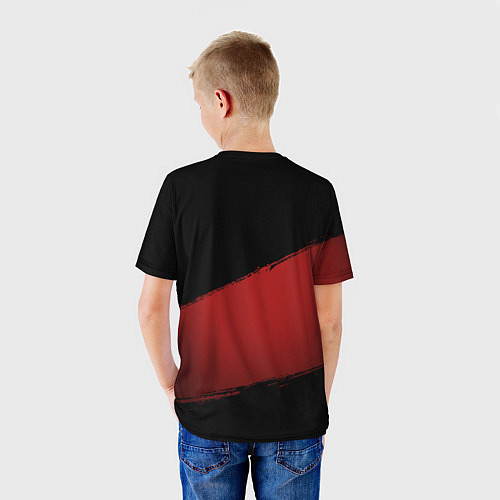 Детская футболка Боец Ислам Махачев / 3D-принт – фото 4