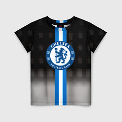 Детская футболка Chelsea fc sport geometry