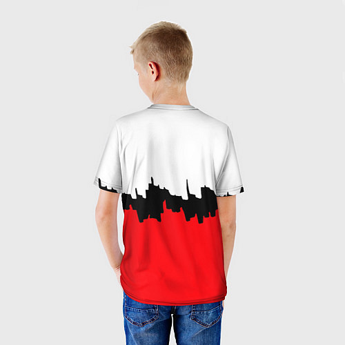 Детская футболка Among us краски / 3D-принт – фото 4