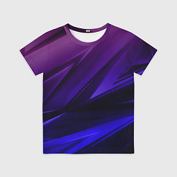 Детская футболка Абстракция из градиента и линий