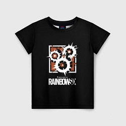 Детская футболка Том Кленси радуга онлайн гейм