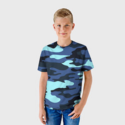 Футболка детская Камуфляж спецназа, цвет: 3D-принт — фото 2