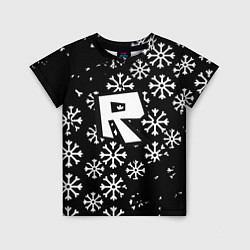 Детская футболка Roblox winter