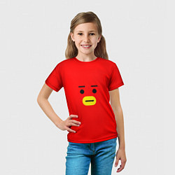 Футболка детская BT21 Tata, цвет: 3D-принт — фото 2