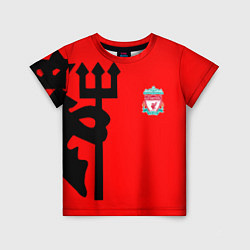 Детская футболка Liverpool fc sport steel