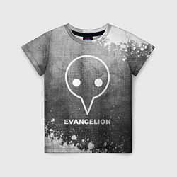 Футболка детская Evangelion - grey gradient, цвет: 3D-принт