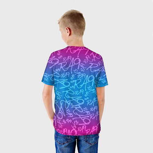 Детская футболка Rock star neon / 3D-принт – фото 4