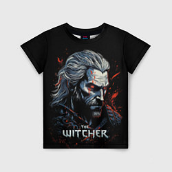 Детская футболка The Witcher blood