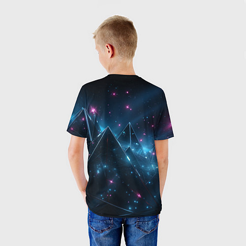 Детская футболка Warhammer 40000 space marine 2 ультрамарин в броне / 3D-принт – фото 4