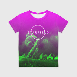 Детская футболка Starfield space rpg