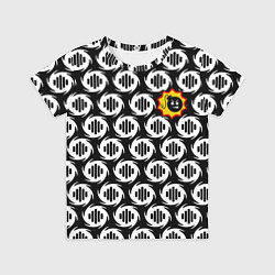 Детская футболка Serious Sam logo pattern