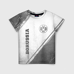 Детская футболка Borussia - white gradient вертикально