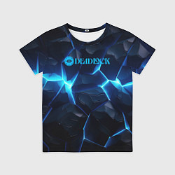 Детская футболка Deadlock logo синий лого