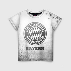 Детская футболка Bayern - white gradient