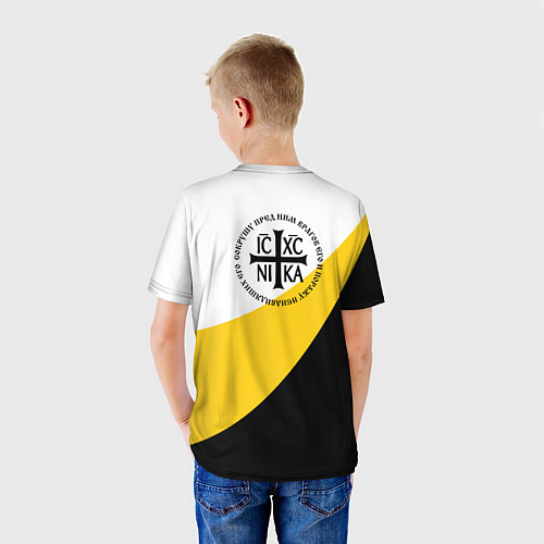 Детская футболка Сокрушу пред ним врагов его большая Ника 2 / 3D-принт – фото 4