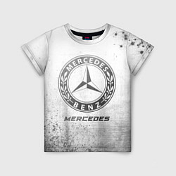 Футболка детская Mercedes - white gradient, цвет: 3D-принт