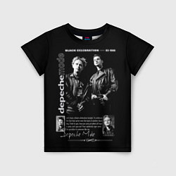 Детская футболка Depeche Mode Black Celebration 1986