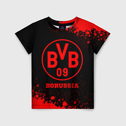 Детская футболка Borussia - red gradient