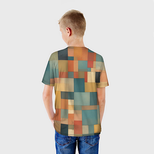Детская футболка Inspired by Paul Klee / 3D-принт – фото 4