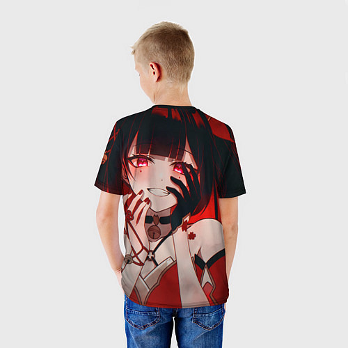 Детская футболка Honkai Star Rail Sparkle beauty / 3D-принт – фото 4