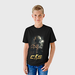 Футболка детская CS counter terrorist, цвет: 3D-принт — фото 2