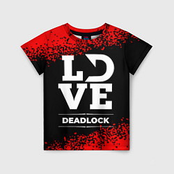 Футболка детская Deadlock love классика, цвет: 3D-принт