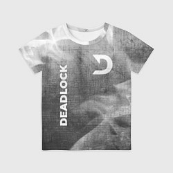 Детская футболка Deadlock - grey gradient вертикально