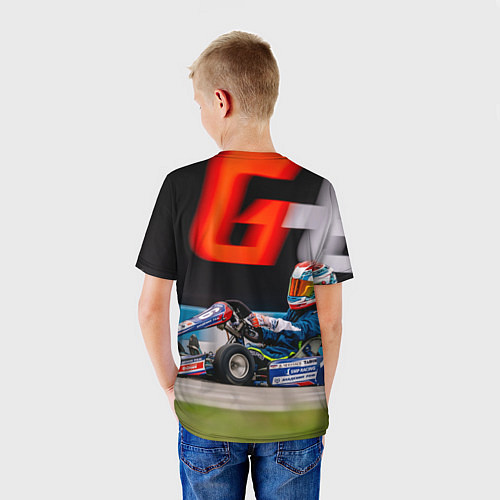 Детская футболка Микро 2024 номер 16 / 3D-принт – фото 4