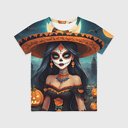 Детская футболка Страшилки ведьмочка