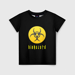 Детская футболка Resident Evil biohazard