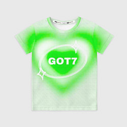 Детская футболка Got7 сердце
