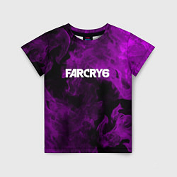 Детская футболка Farcry neon fire