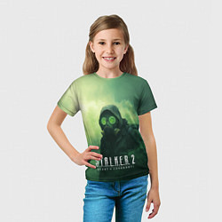 Футболка детская Stalker 2 сердце Чернобыля, цвет: 3D-принт — фото 2