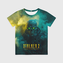 Детская футболка Stalker 2 скелет в форме
