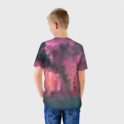 Детская футболка Stalker 2 радиоактивный фон / 3D-принт – фото 4