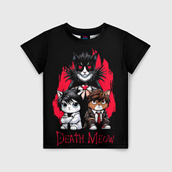 Детская футболка Death meow cats