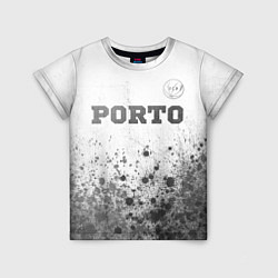 Детская футболка Porto - white gradient посередине